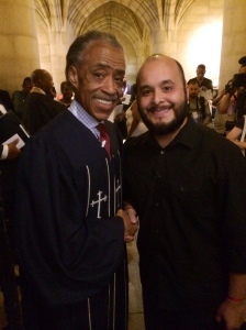 It was honor to meet Rev. Sharpton and shake his hand. 