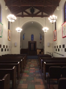 Inside the Interfaith Chapel